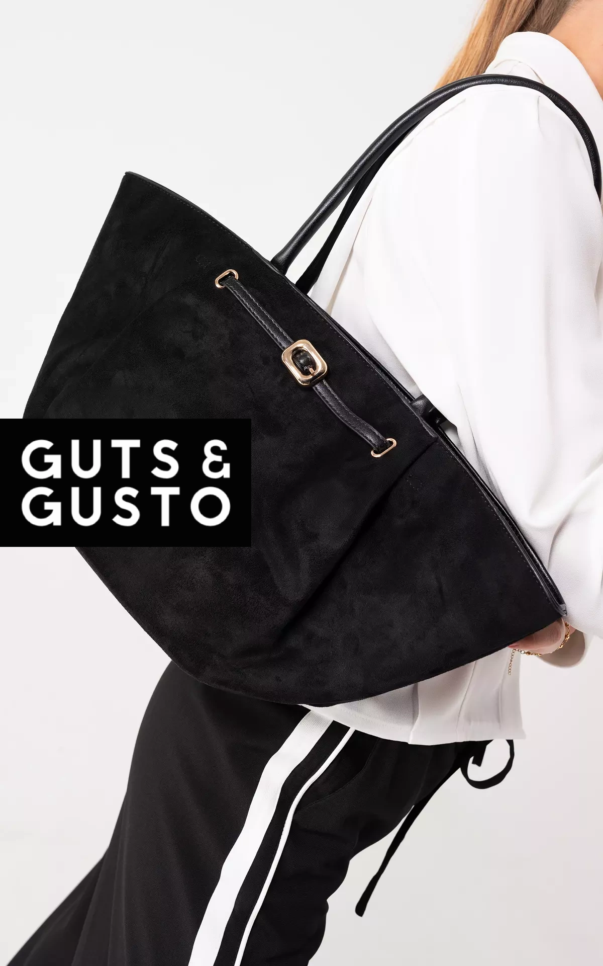 Kendra Bag Real Suede Black main image 1