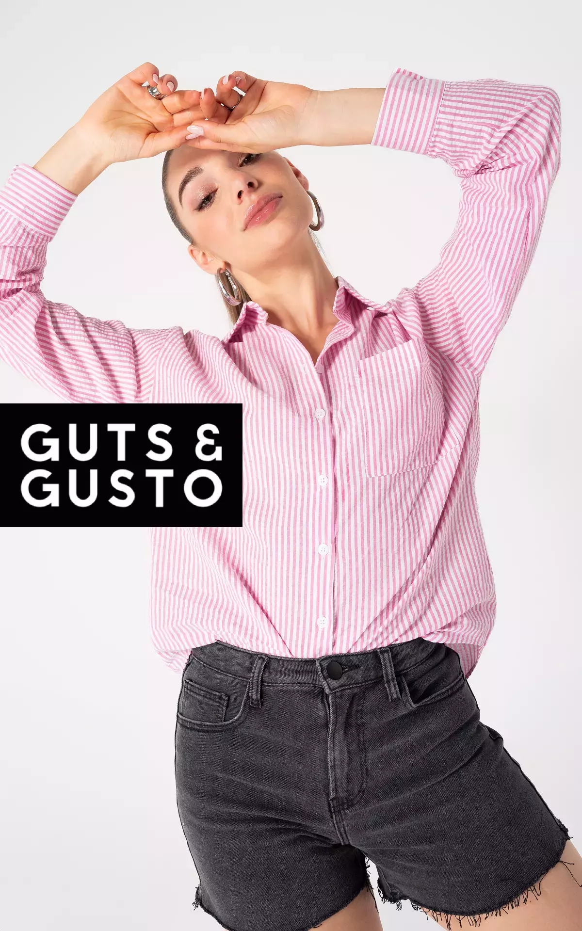 売れ筋商品|||ビーヤング シャツ レディース トップス BYGOODIE - Button-down blouse - pink sachet Boxy Short Sleeve Shirt | boohoo